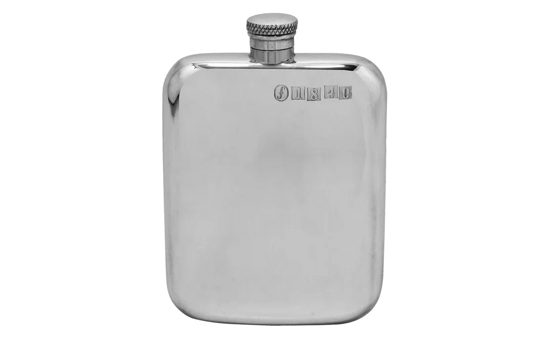 The Farlows Traditional Hip Flask 4oz